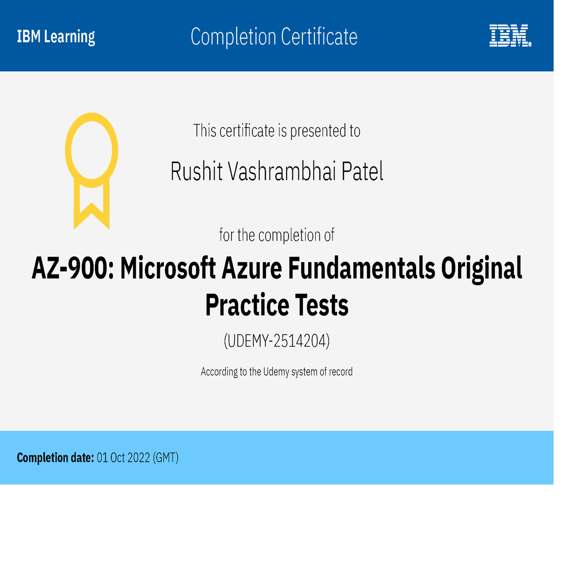 AZ-900 Microsoft Azure Fundamentals Practice Tests