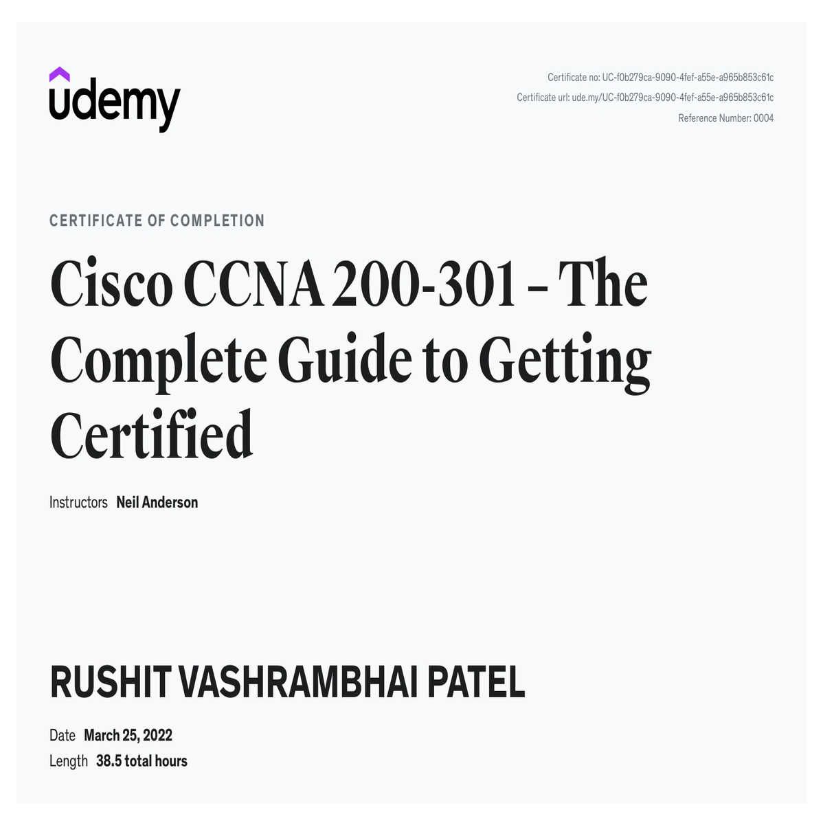 Cisco CCNA 200-301