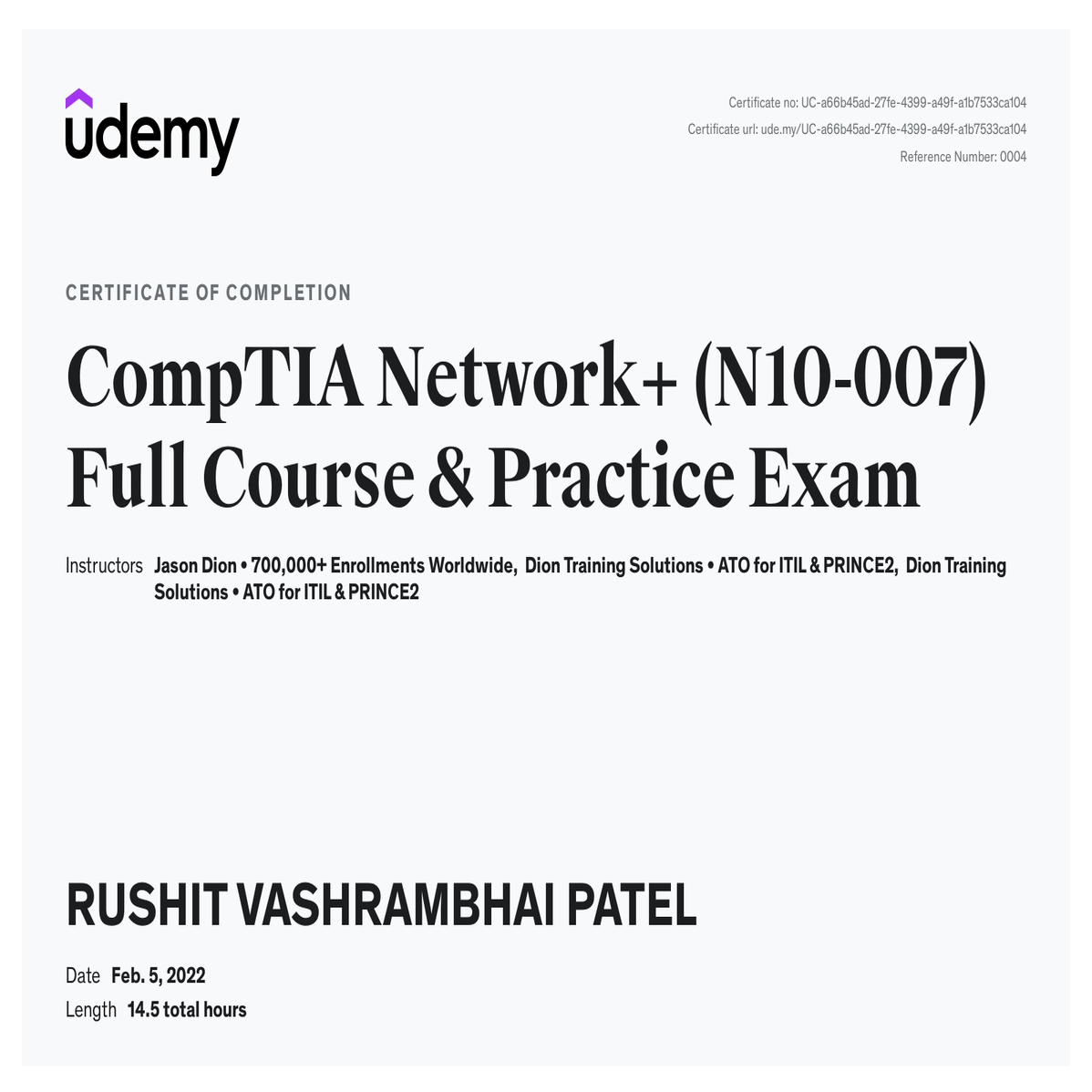 CompTIA Network Plus