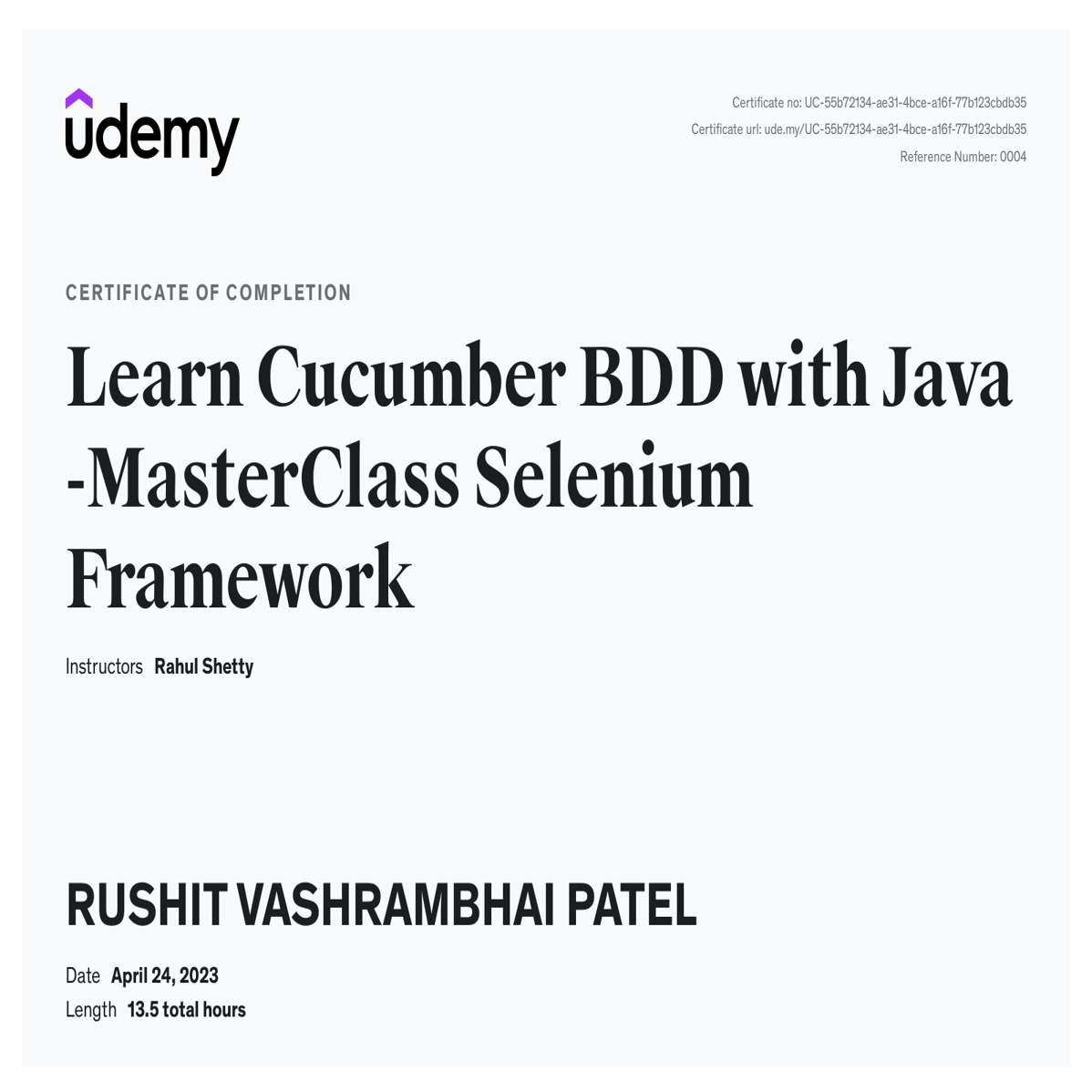 Cucumber BDD with Java