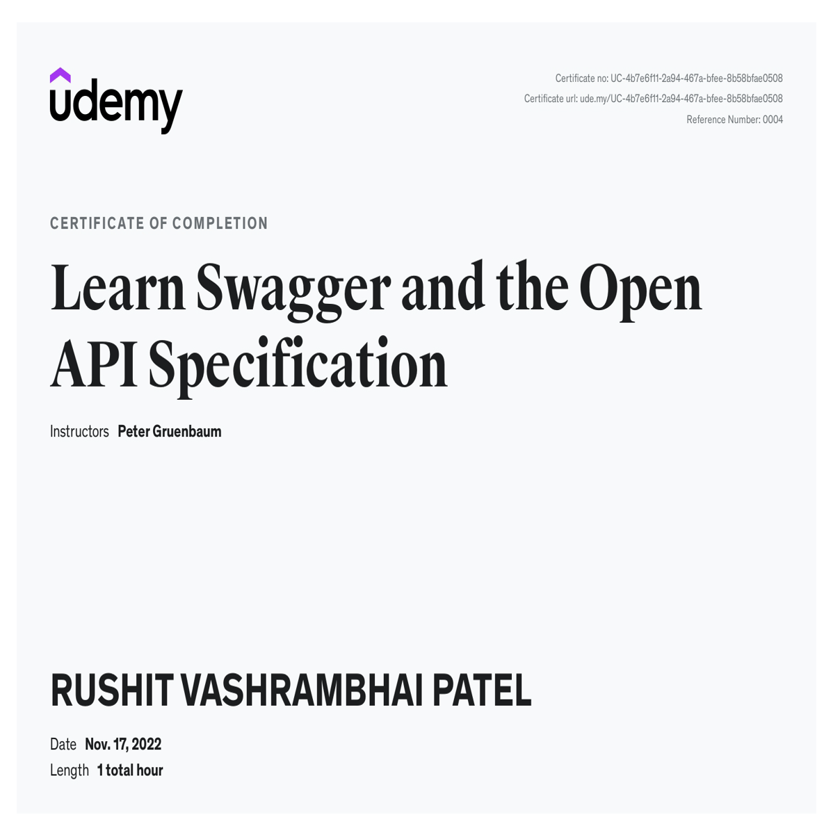 Swagger and OpenAPI