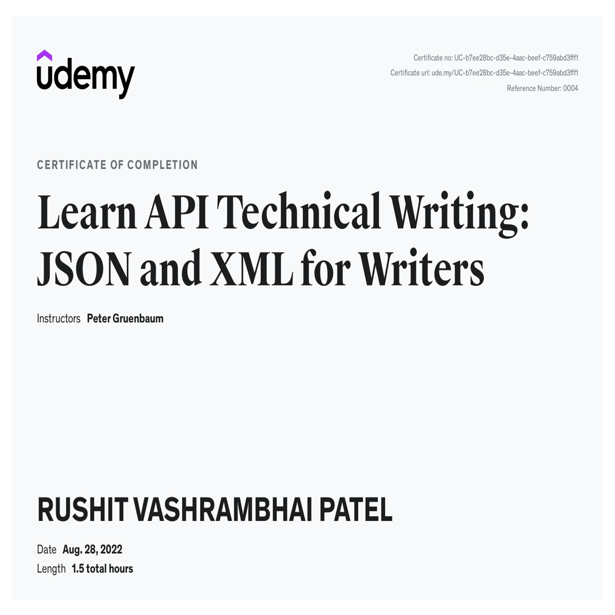API Technical Writing
