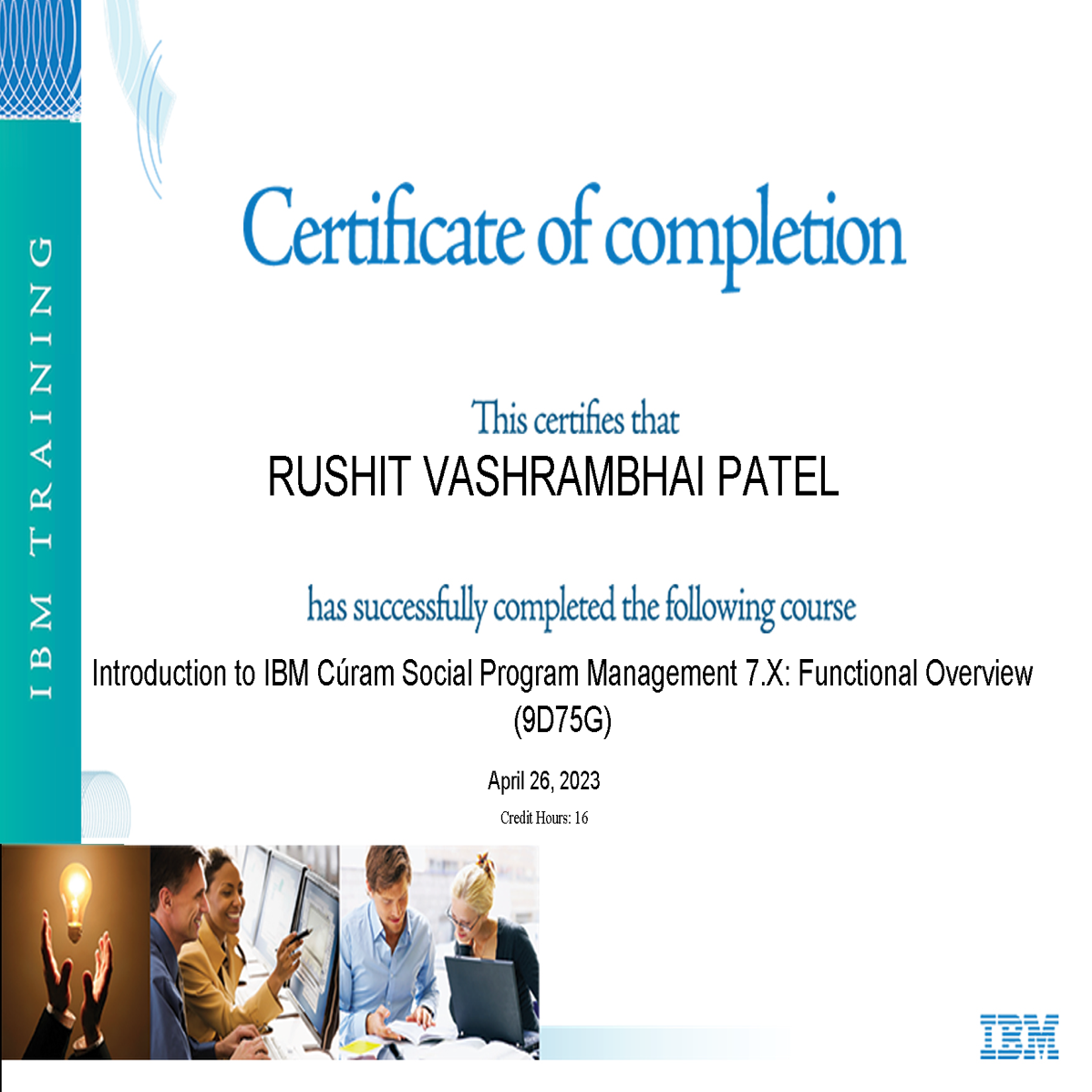 IBM Cúram Social Program Management 7.X: Functional Overview (9D75G)